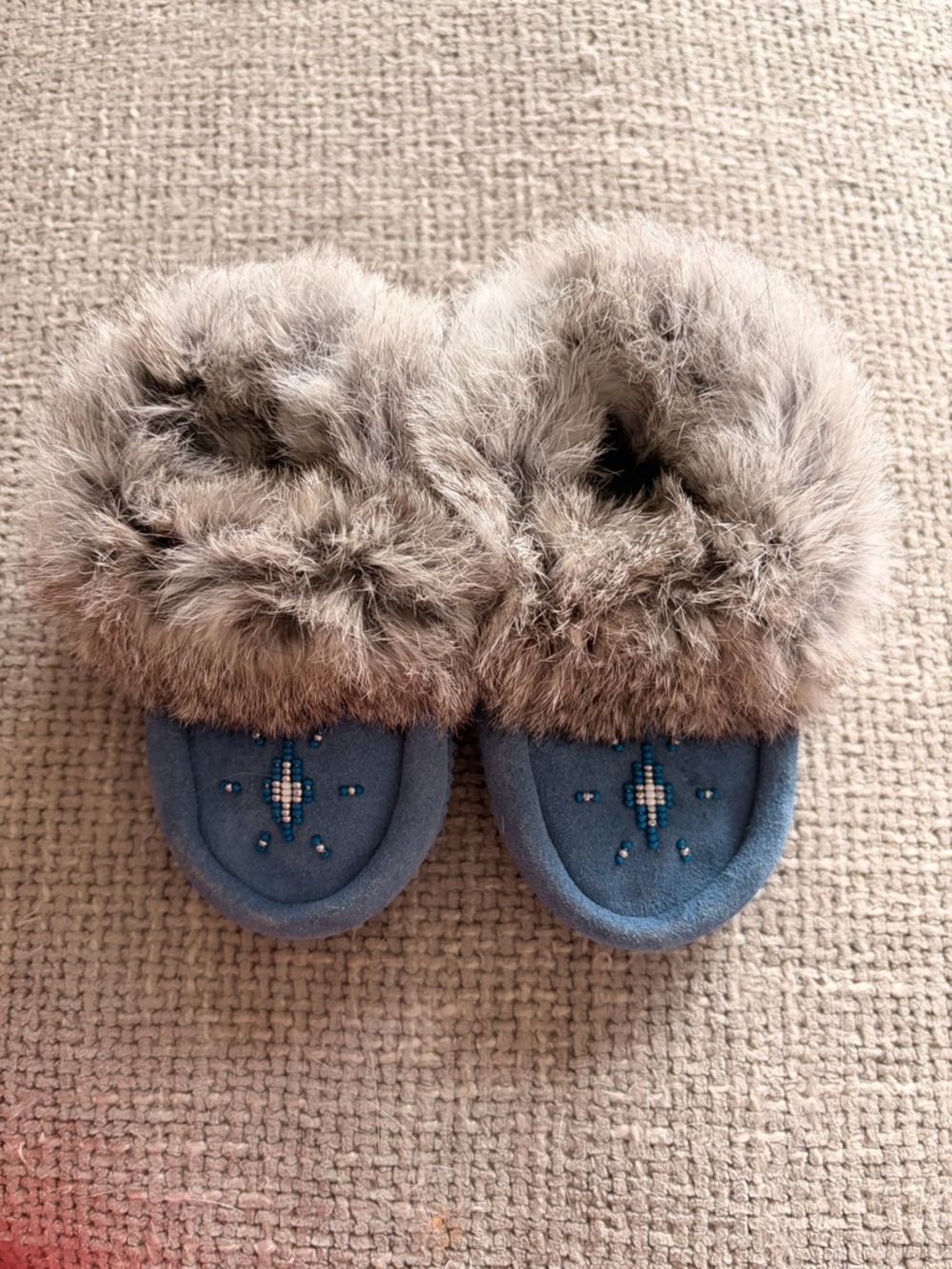Manitobah Minis  Moccasin Slippers 12-18 months